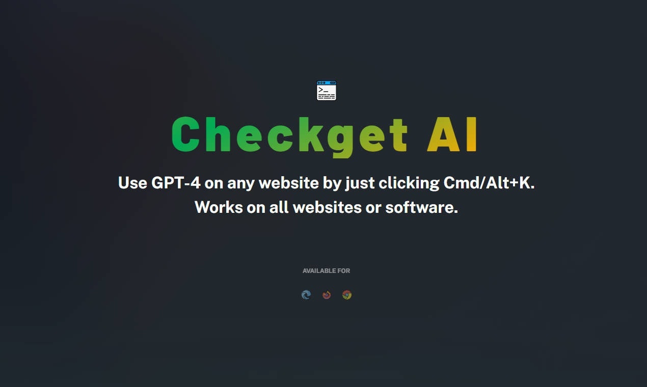 Checkget AI