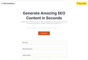 AI SEO Outlines