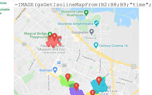 Maps for Excel