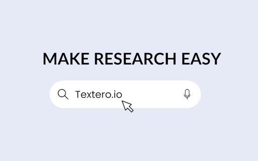 Textero AI Research Assistant