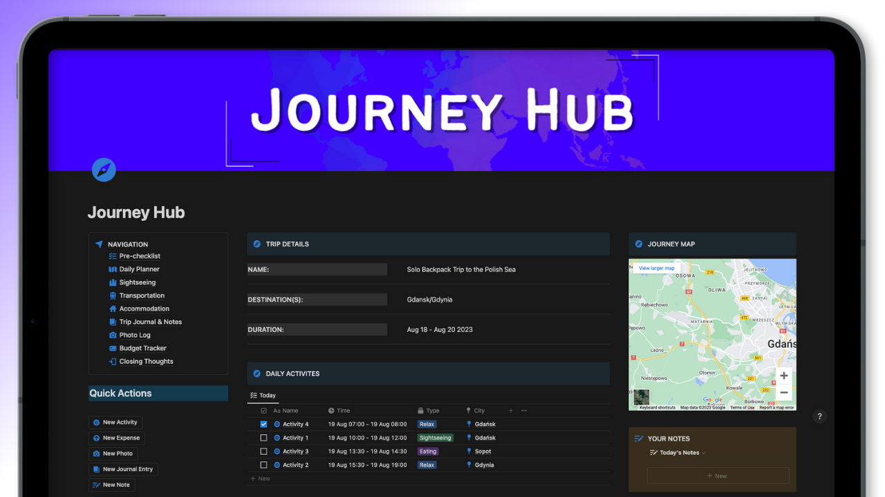 Journey Hub