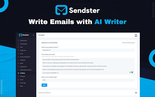 Sendster AI