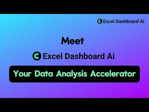 Excel Dashboard Ai