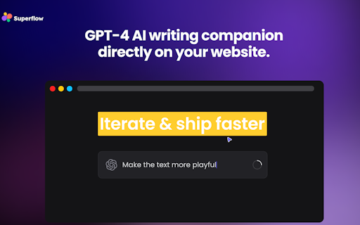 Superflow AI Copilot (GPT-4)