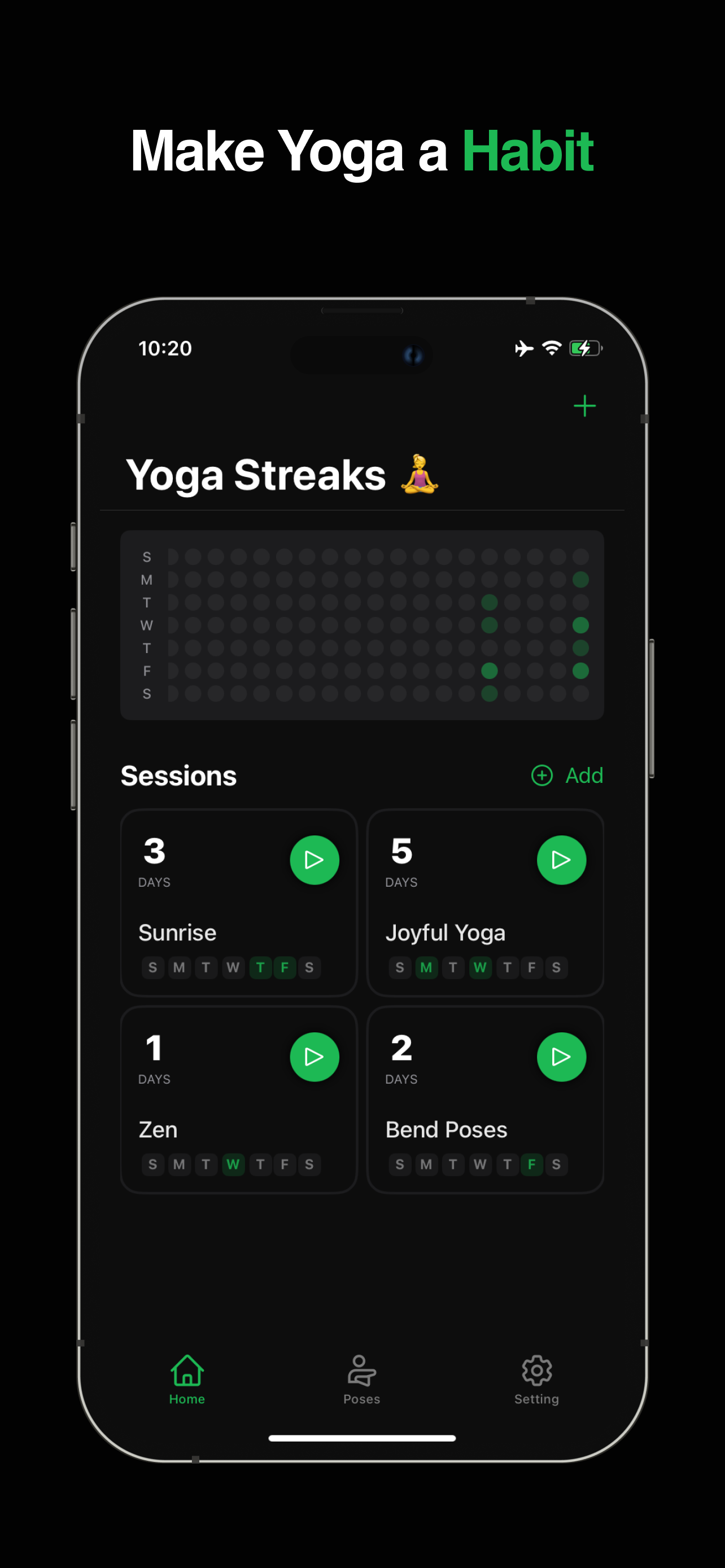 Yoga Streaks