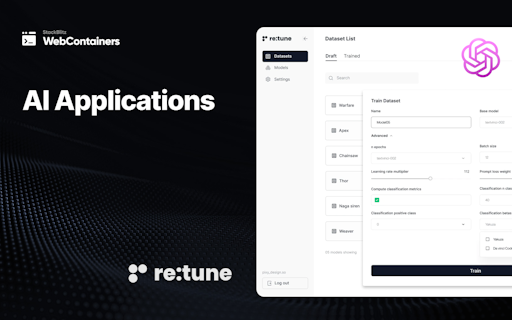 WebContainer API