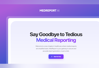 MedReport AI