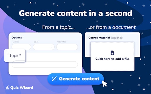 Quiz Wizard