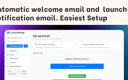 LaunchPage