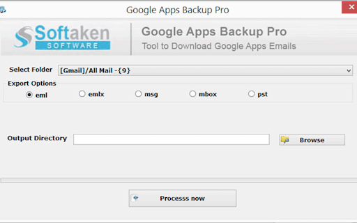 Softaken G Suite Backup Tool