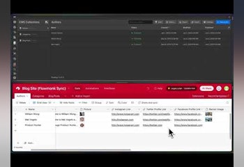Webflow & Airtable Syncing Tool Flowmonk