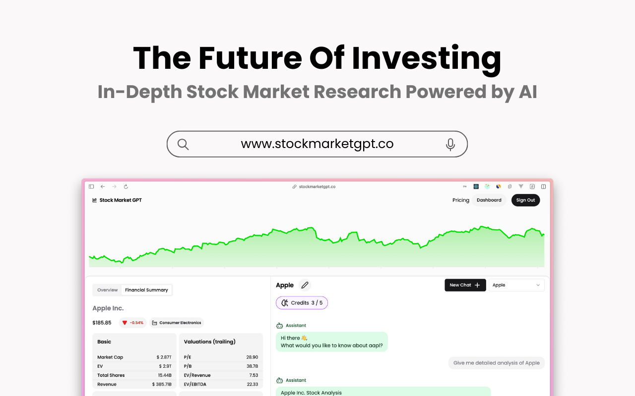 Stock Market GPT for Investment Research