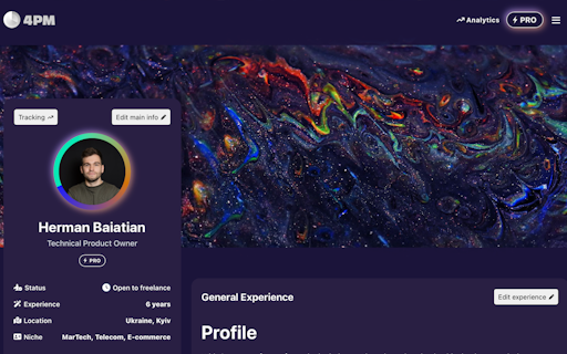 4pm.app | Simple PRO website