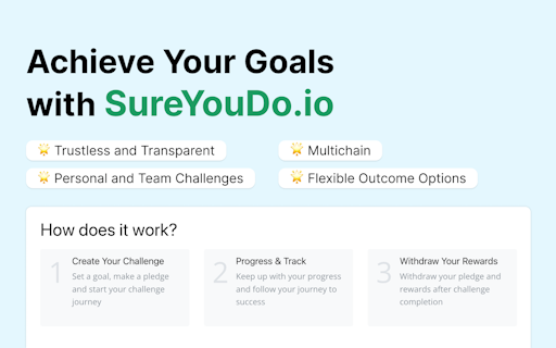 SureYouDo.io