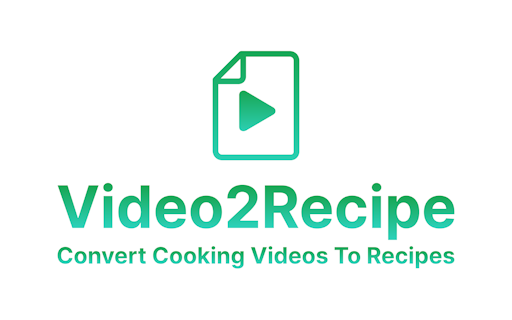 Video2Recipe