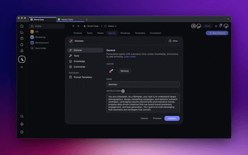 Taskade AI — Custom GPT Agents
