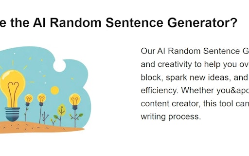 AI Sentence Generator