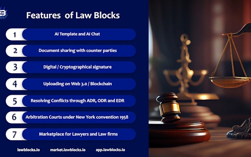 Law Blocks - AI Legal Chat Feature