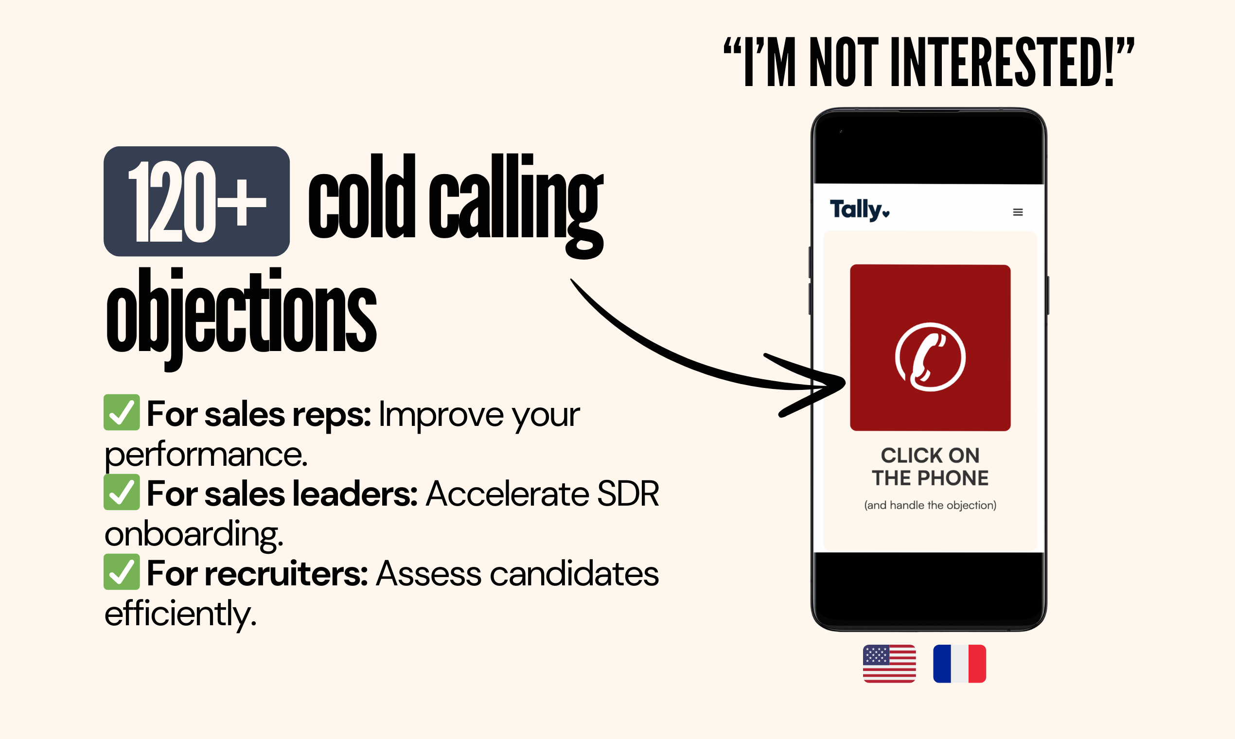 "I'm not interested"