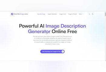 Describe Image Online