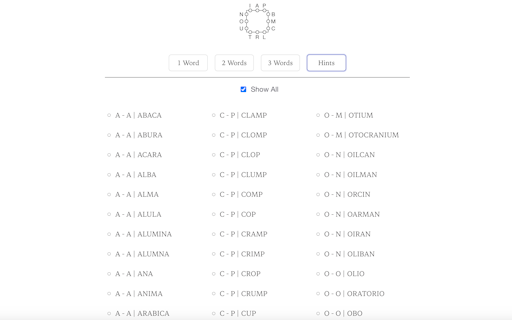 Letter Boxed Solver