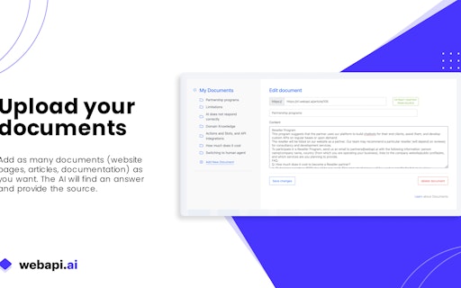 Webapi.ai 3.0