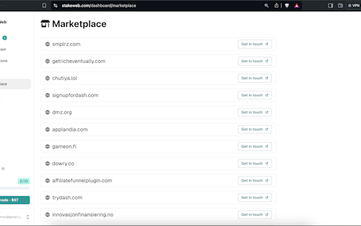 StakeWeb