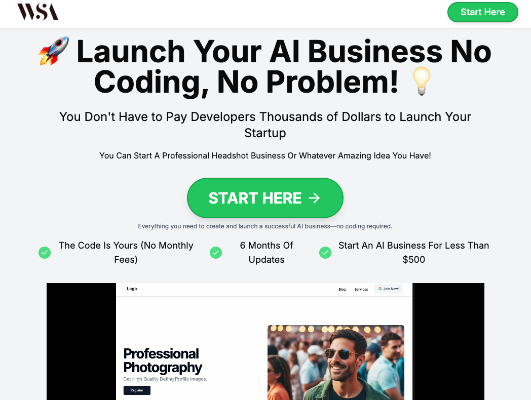 AI Image generator saas for sale