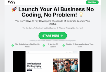 AI Image generator saas for sale