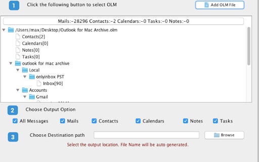 Mailvita OLM to PST Converter for Mac
