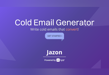 Cold Email generator