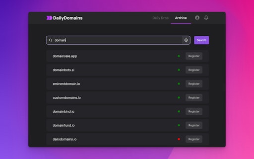 dailydomains.io
