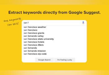 Google Suggest Keyword Generator