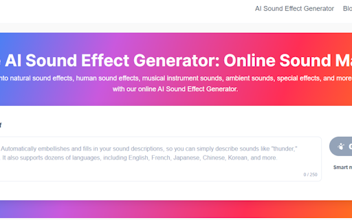 PopPop AI Sound Effect Generator
