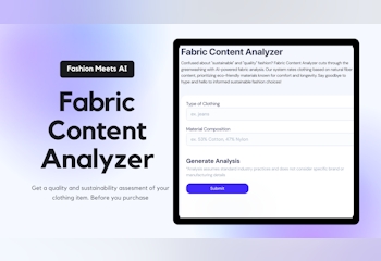 Fabric Content Analyzer