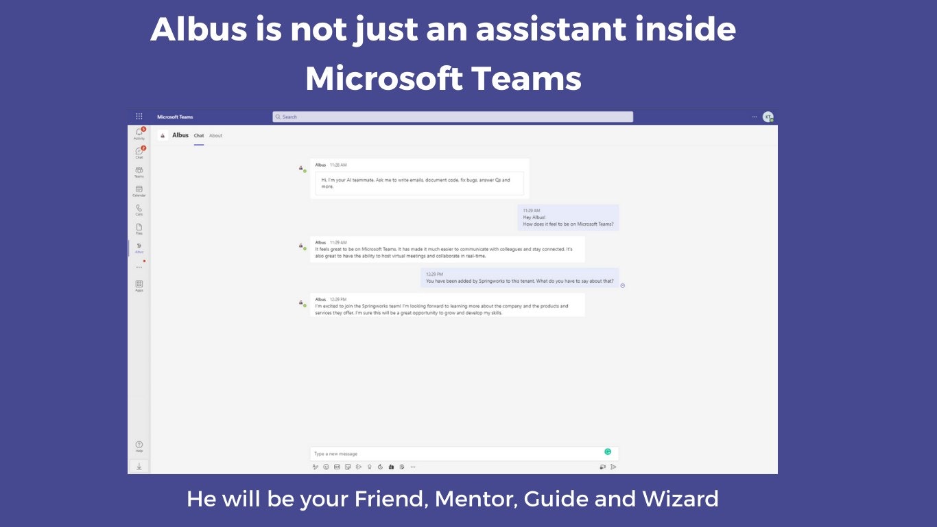 Albus for MS Teams