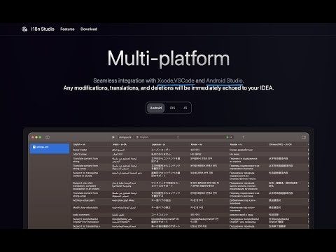 I18n Studio
