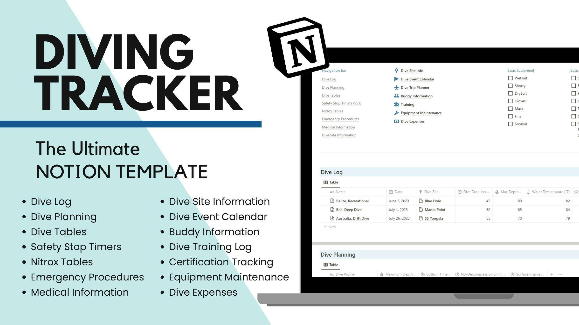 Ultimate Diving Tracker