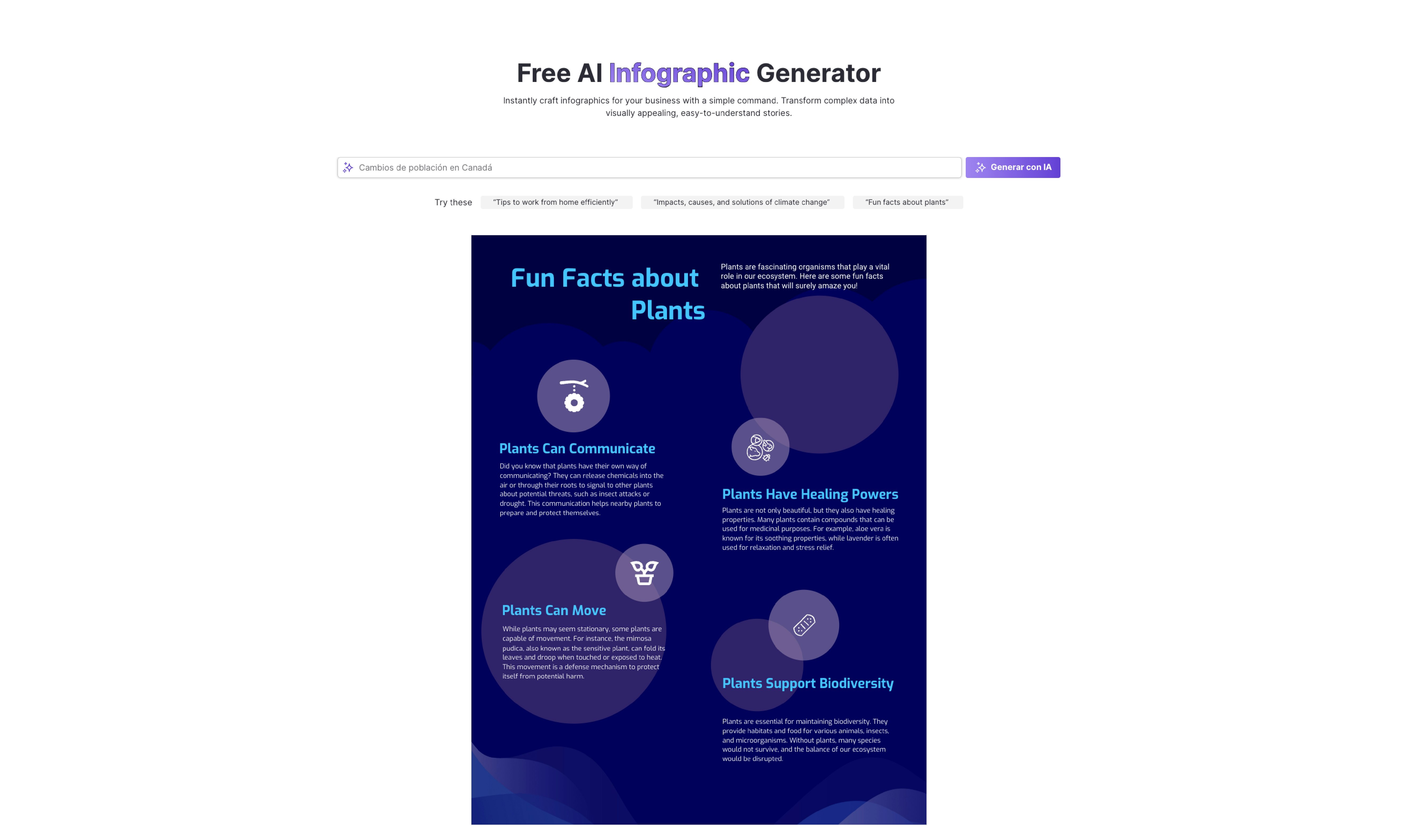 Free AI Infographic Generator