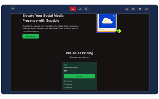 Licode Page for PreSales and Waitlist