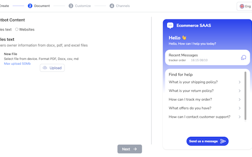 Taggo: AI Chatbot