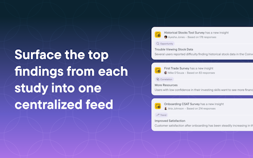 AI Product Insights Feed