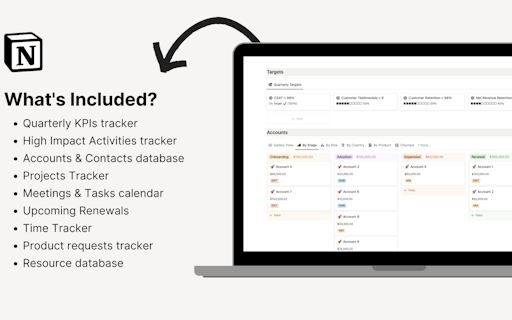 Notion CSM Dashboard