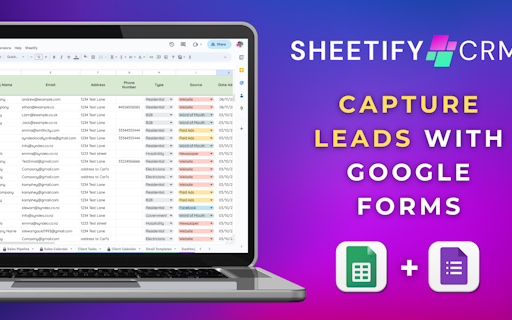 Sheetify CRM
