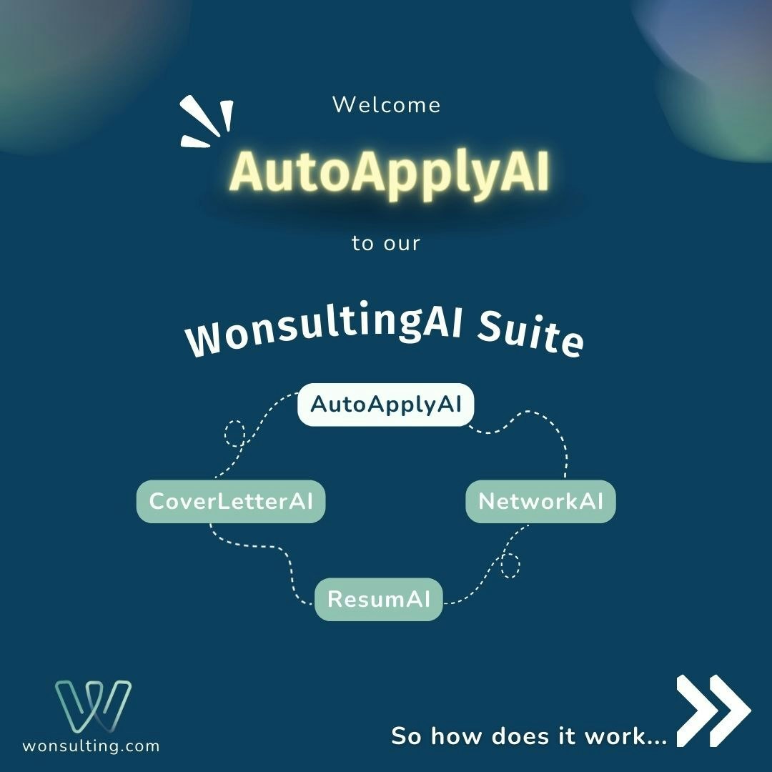 AutoApplyAI, by Wonsulting