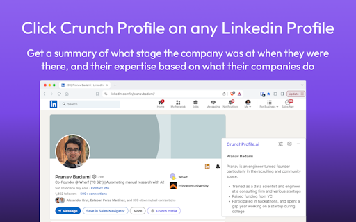 CrunchProfile
