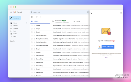 InboxPurge