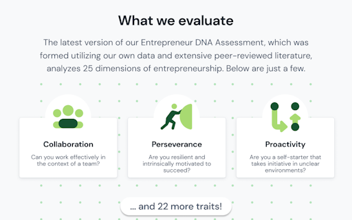 Entrepreneur DNA Assessment