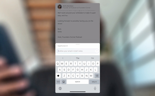 Superhuman AI for iPhone & iPad
