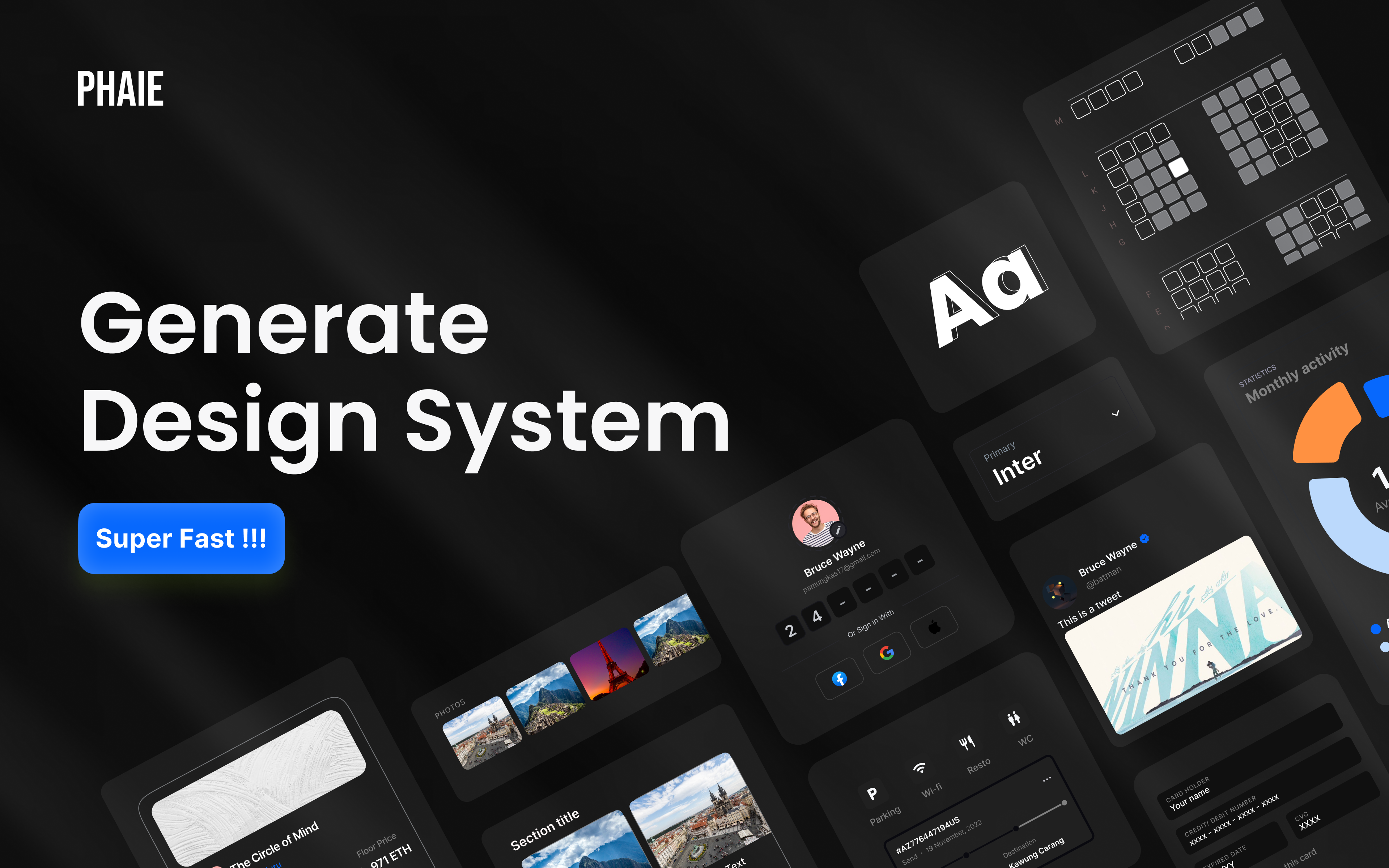 Generate/Edit Design Systems - Phaie